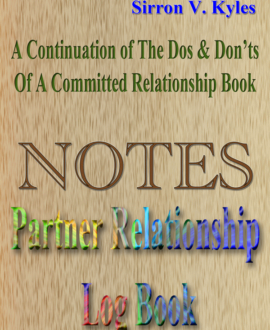 Notes Partner Relationship Log Book